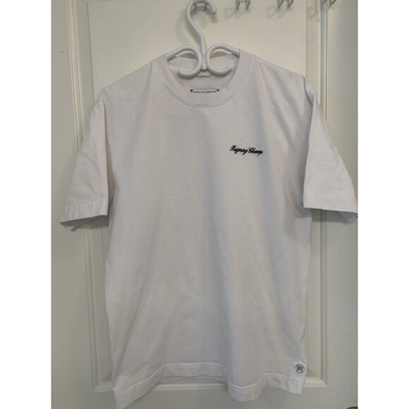 Reigning Champ White T-shirt Made In Canada Men’s Medium/Large 100% Thick Cotton - Picture 1 of 9